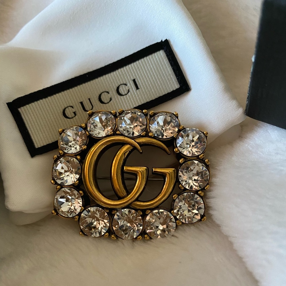 Authentic Gucci brooch